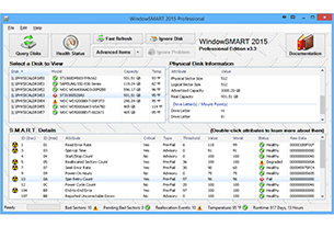 Client UI with Failing Disk in Windows 8